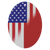 Polish American Flag Air Fresheners
