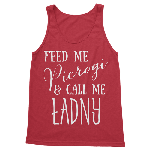 Feed Me Pierogi Classic Adult Vest Top