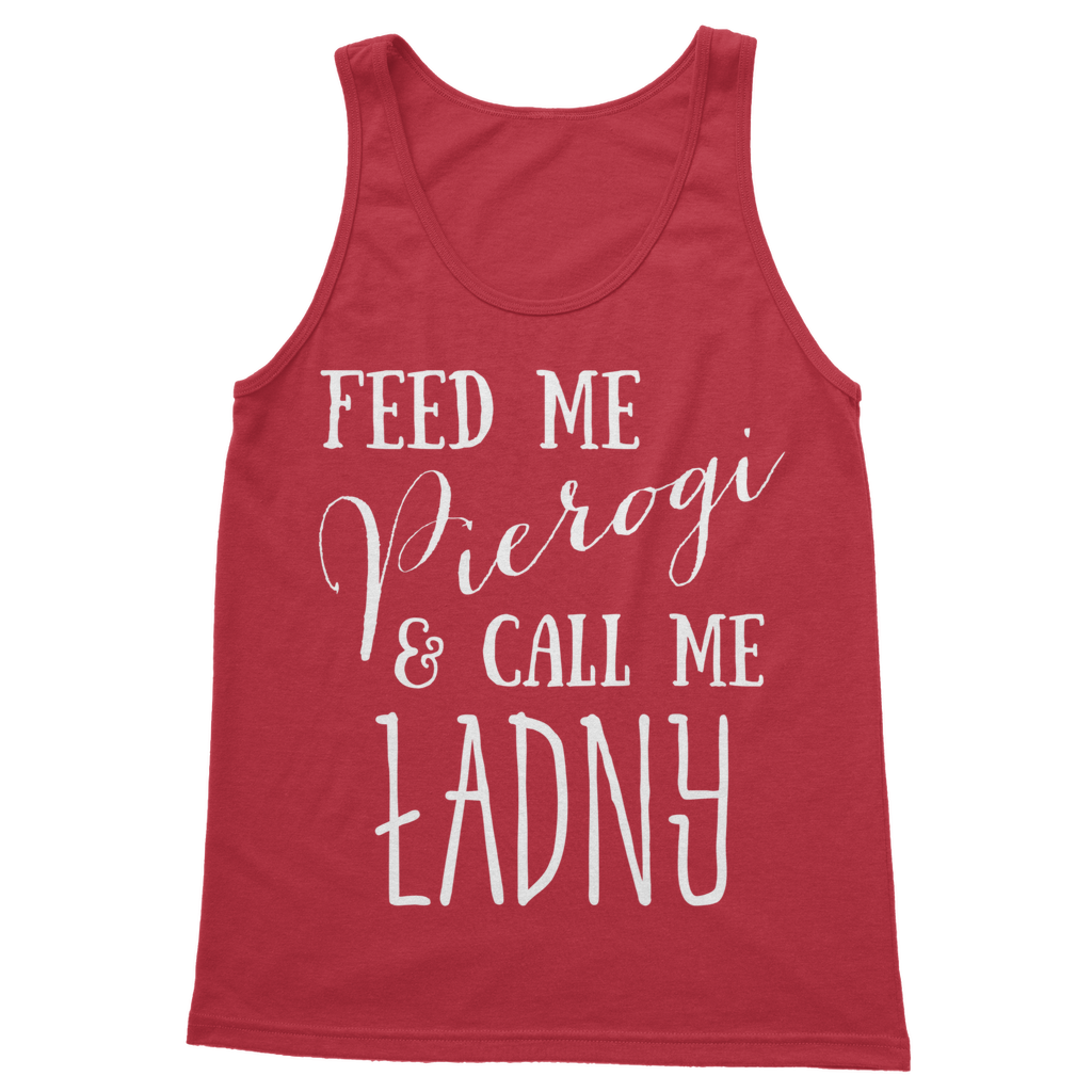 Feed Me Pierogi Classic Adult Vest Top