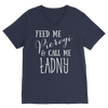 Feed Me Pierogi Premium V-Neck T-Shirt