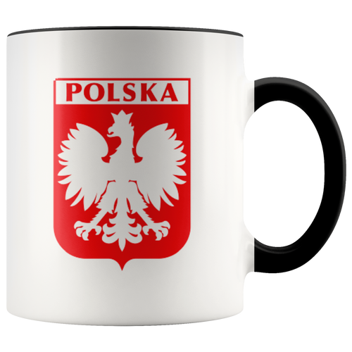 Polska Coat of Arms Eagle Coffee Accent Mug