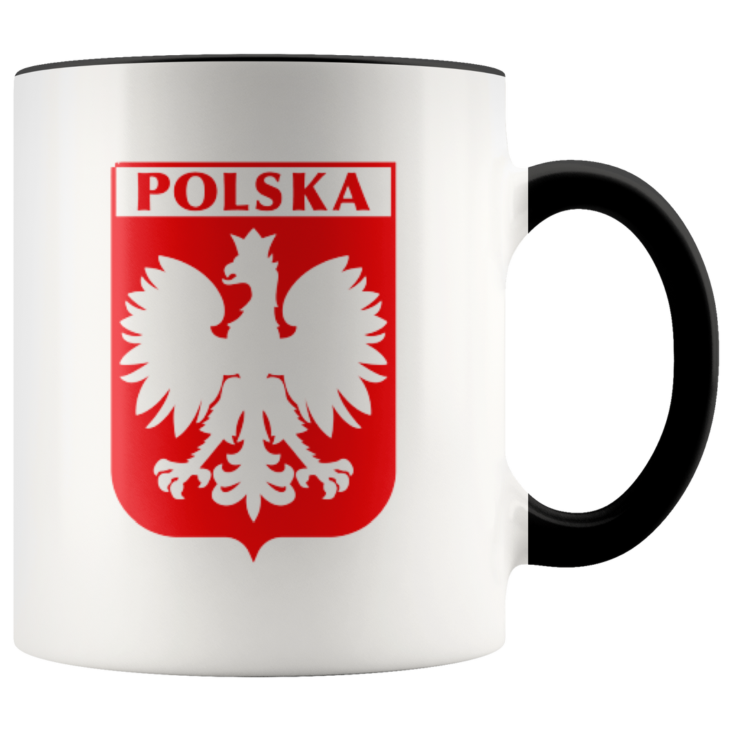 Polska Coat of Arms Eagle Coffee Accent Mug