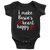 I Make Busia's Heart Happy Baby Onesie - My Polish Heritage