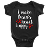I Make Busia's Heart Happy Baby Onesie - My Polish Heritage