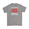Caution Hot Polish Shirt - My Polish Heritage