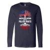 American Grown With Polish Roots Long Sleeved Shirt
