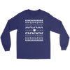 Merry Christmas and Happy New Year in Polish Christmas "Ugly Sweater" Long Sleeved Shirt