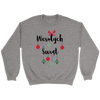 Wesołych Świąt with Ornament Design Crewneck Sweatshirt. Light Colors