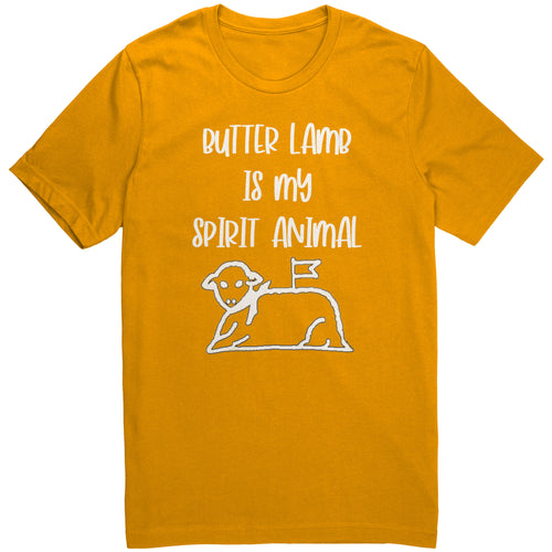 Butter Lamb is my Spirit Animal Unisex Shirt
