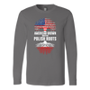 American Grown With Polish Roots Long Sleeved Shirt