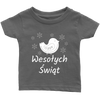 Wesołych Świąt Baby and Toddler Shirt or Bodysuit