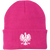 Embroidered Knit Cap with Eagle Multiple Colors