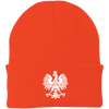 Embroidered Knit Cap with Eagle Multiple Colors