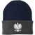 Embroidered Knit Cap with Eagle Multiple Colors