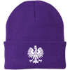 Embroidered Knit Cap with Eagle Multiple Colors