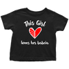 This Girl Loves Her Babcia Toddler Shirt