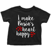 I Make Busia's Heart Happy Toddler Shirt - My Polish Heritage