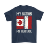 Canadian Polish - My Nation My Heritage Shirt - My Polish Heritage