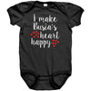 I Make Busia's Heart Happy Baby Bodysuit