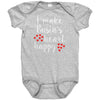 I Make Busia's Heart Happy Baby Bodysuit