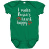 I Make Busia's Heart Happy Baby Bodysuit