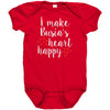 I Make Busia's Heart Happy Baby Bodysuit