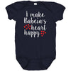 I make Babcia's Heart Happy Baby Bodysuit