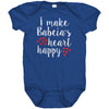 I make Babcia's Heart Happy Baby Bodysuit