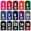 Embroidered Knit Cap with Eagle Multiple Colors