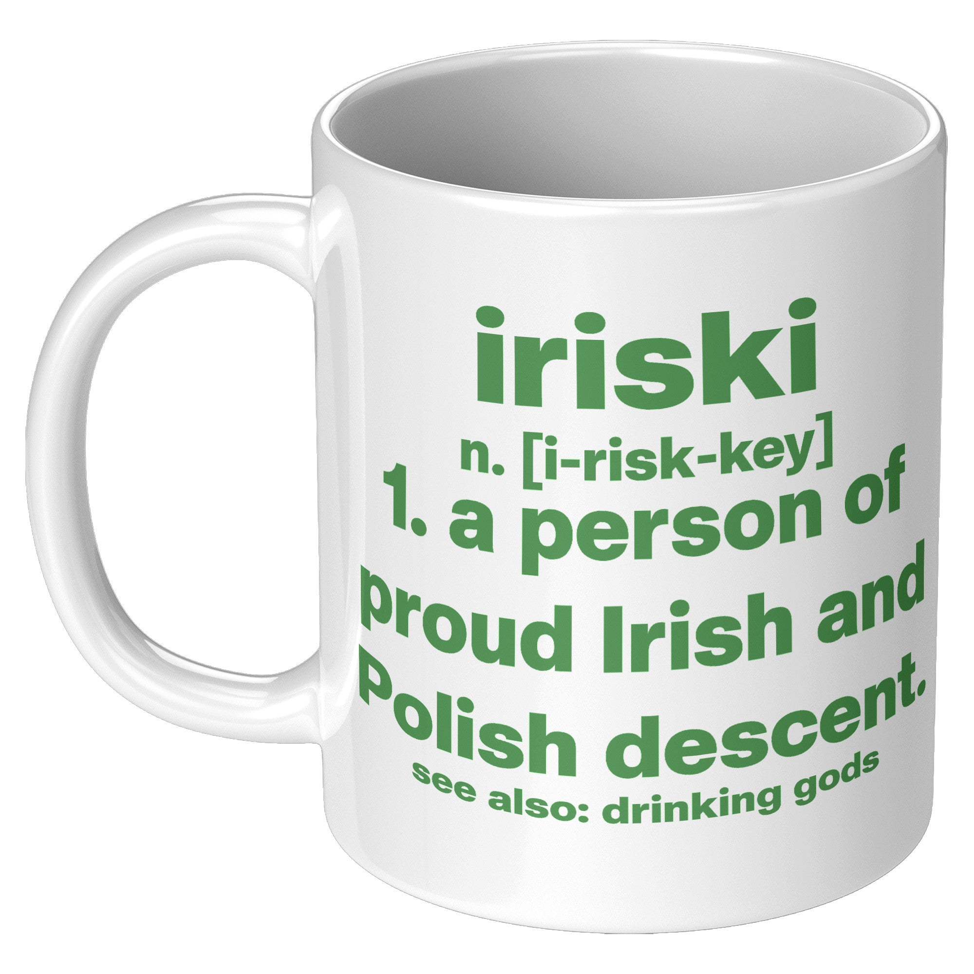Iriski Definition 11oz Mug – My Polish Heritage