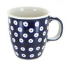 Polish Pottery 8oz Coffee Mug Dots