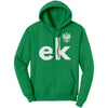 Last name hoodie with eagle -ek