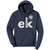 Last name hoodie with eagle -ek