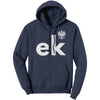 Last name hoodie with eagle -ek