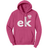 Last name hoodie with eagle -ek