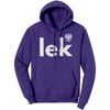 Last name hoodie with eagle -lek