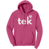 Last name hoodie with eagle -tek