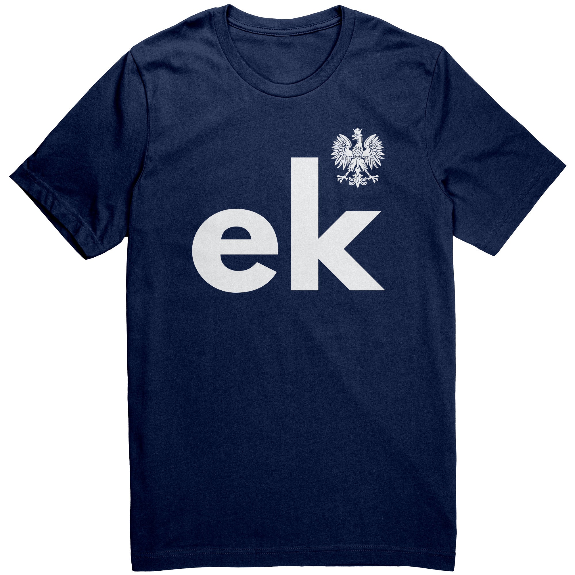 Last name unisex shirt with eagle My -ek Heritage – Polish
