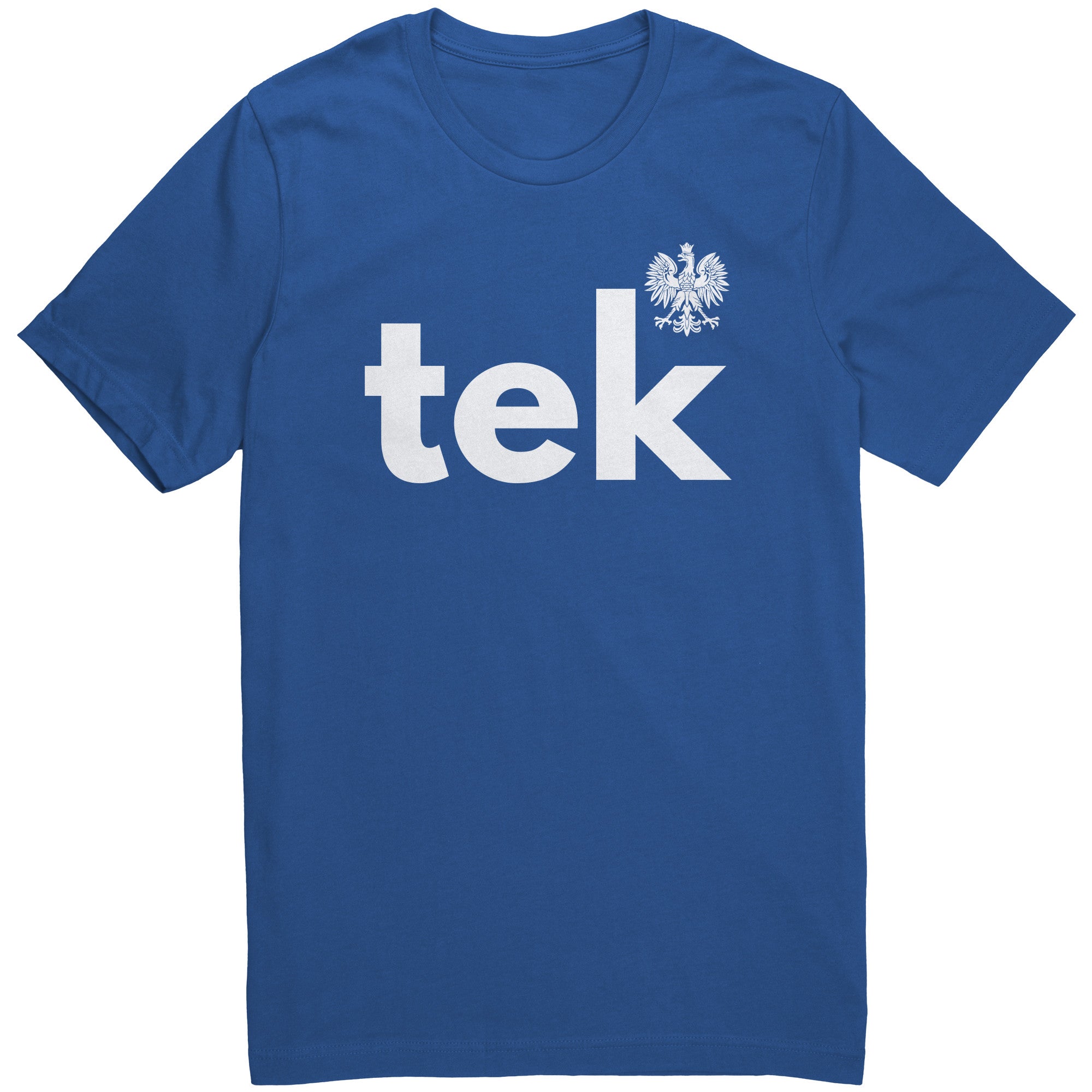 Last name unisex shirt with eagle -tek – My Polish Heritage