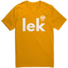 Last name unisex shirt with eagle -lek Multiple colors to choose
