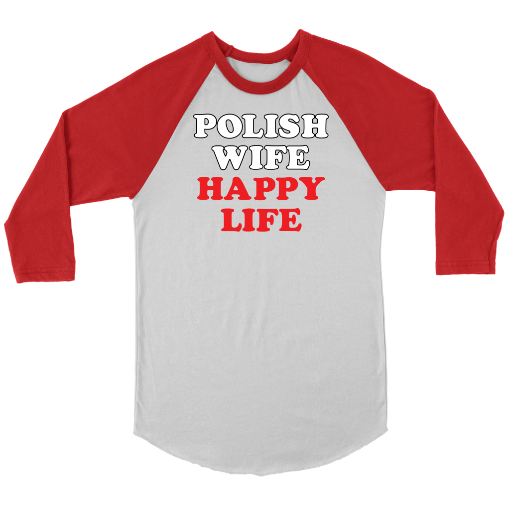 Polish Wife Happy Life Shirt - More Colors and Styles