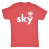 Sky with eagle shirts, tanks and hoodies