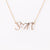 Personalized Initial Heart Necklace
