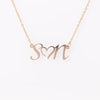 Personalized Initial Heart Necklace