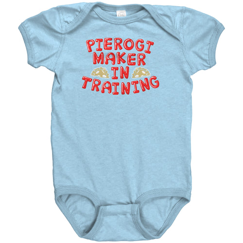 Pierogi Maker in Training Baby Bodysuit Onesie