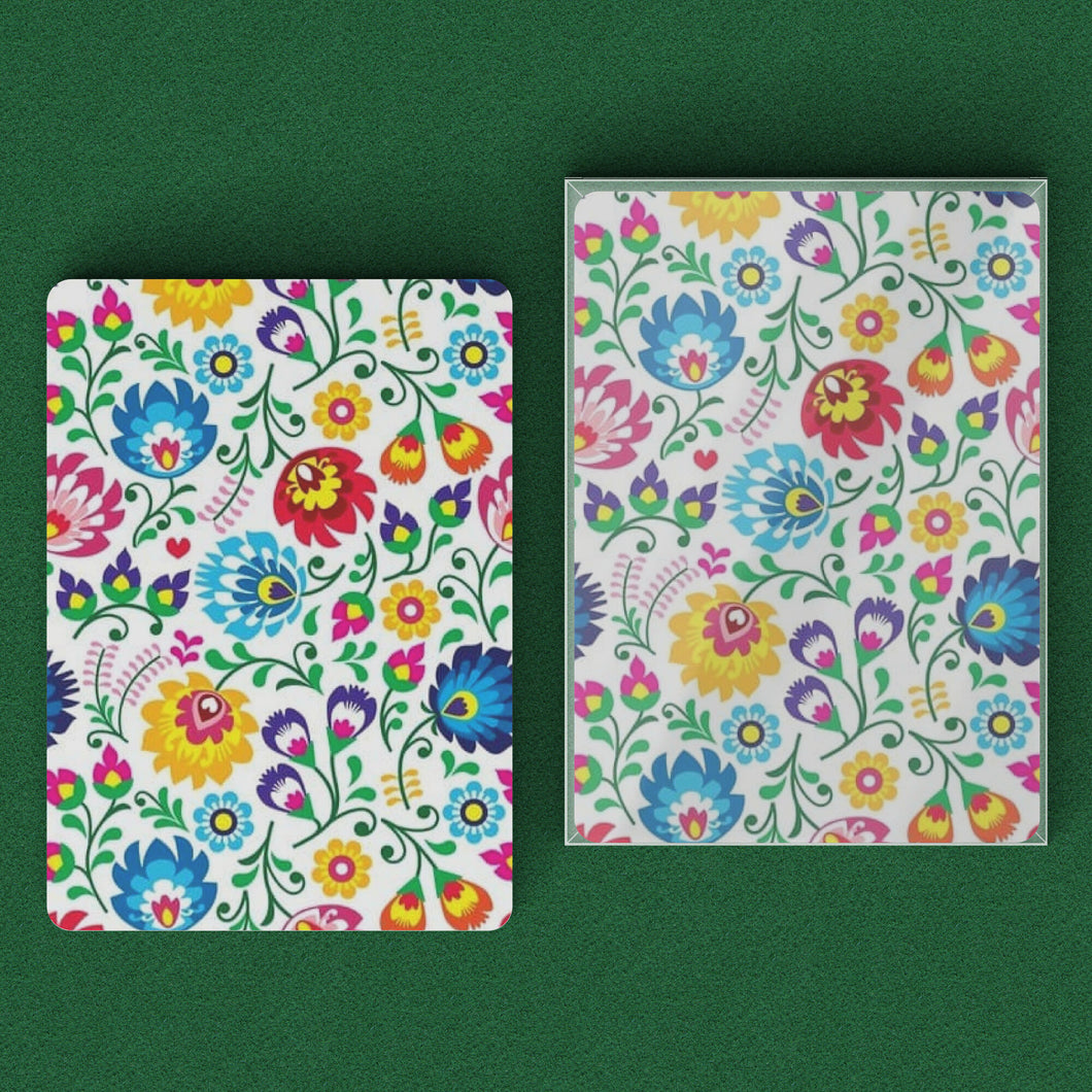 Polish Folk Art Design Deck of Playing Cards