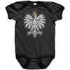 Polish eagle baby bodysuit