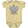 Polish eagle baby bodysuit