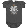 Polish eagle baby bodysuit