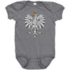Polish eagle baby bodysuit